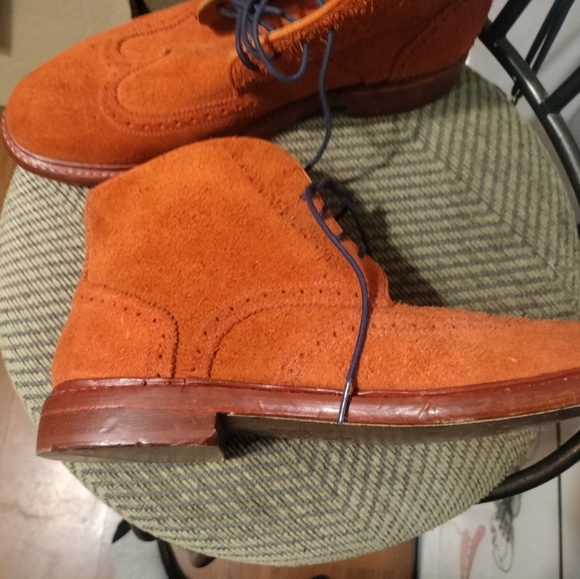 Florsheim by Duckie Brown red suede boots - Picture 5 of 8